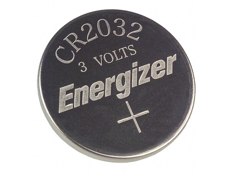 5-Pack CR2032 Key Fob Remote Battery