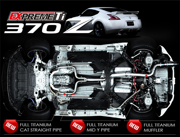 Tomei Expreme Titanium Exhaust 370Z Cat Back, Z1 Motorsports 300ZX
