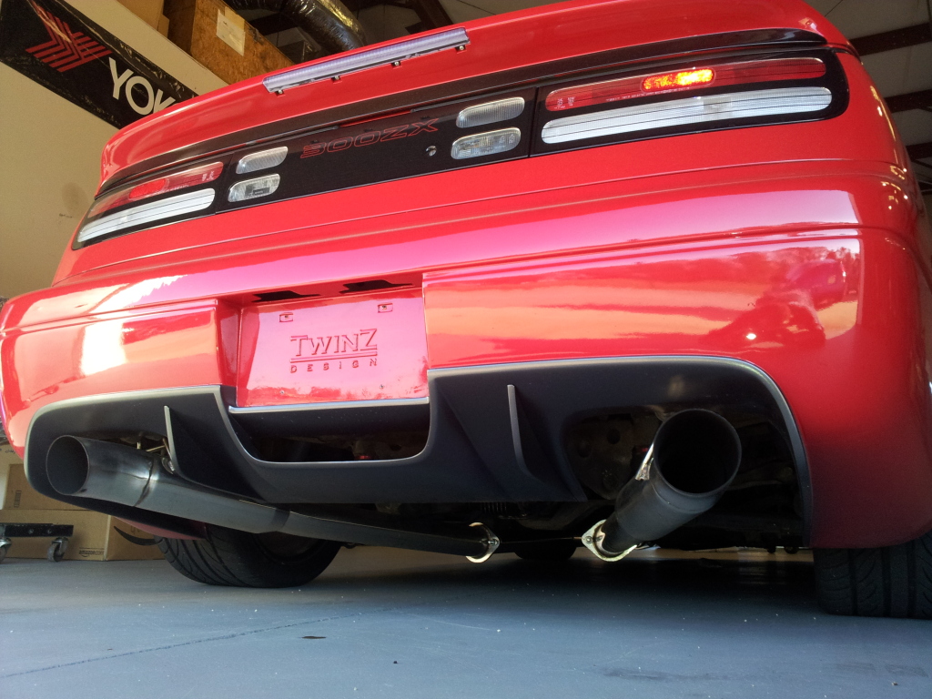Z1 3 Inch PG Coupe Race 300ZX Exhaust System, Performance OEM and