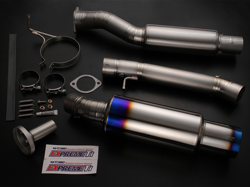 Tomei Expreme 350Z Titanium Exhaust Muffler, Performance OEM and
