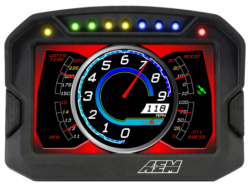 AEM CD-5 Carbon Digital Dash Racing Displays, Performance OEM and